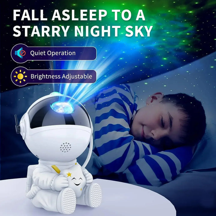 Projetor de estrelas Galaxy Night, Light Astronauta Projetor espacial Nebulosa estrelada LED Lâmpada de teto para decoração de quarto e casa ,Presente para crianças