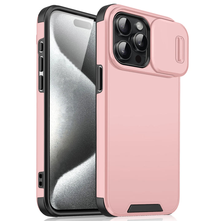 Capa à prova de choque para iPhone 15 14 13 12 11 16 Pro Max 15 Plus 16 Capa Slide Camera Protective Cases Para iPhone 15Pro 14Pro Max