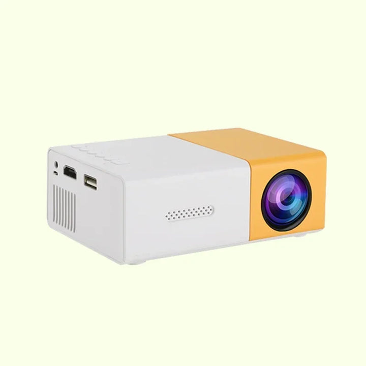 2025 New YG300 Mini LED Projector Yg300 Upgraded Versao 1000 Lumen 320x240P HDMI-compatible USB Audio Home Media Player Beamer