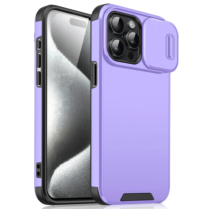 Capa à prova de choque para iPhone 15 14 13 12 11 16 Pro Max 15 Plus 16 Capa Slide Camera Protective Cases Para iPhone 15Pro 14Pro Max