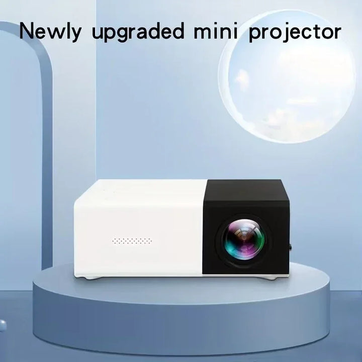 2025 New YG300 Mini LED Projector Yg300 Upgraded Versao 1000 Lumen 320x240P HDMI-compatible USB Audio Home Media Player Beamer